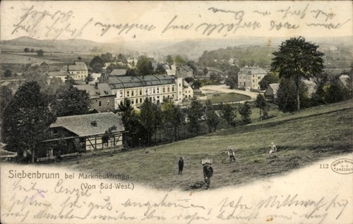 Siebenbrunn markneukirchen - ak,
