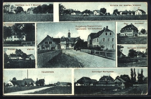 Augsburg siebenbrunn - ak, augsburg-siebenbrunn