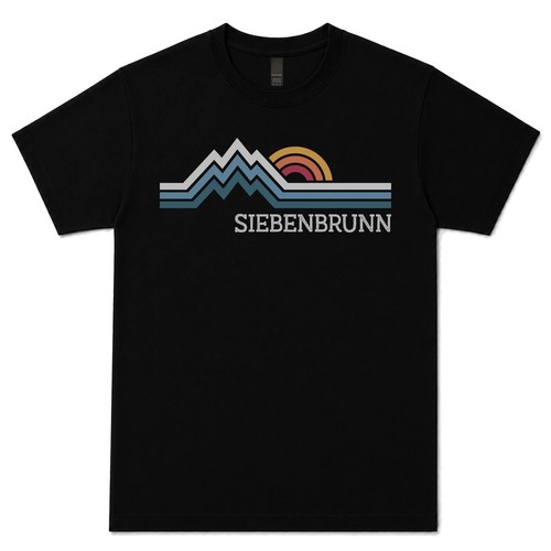 Siebenbrunn retro logo shirt - siebenbrunn, t-shirt