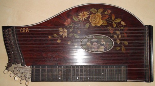 Zither aus