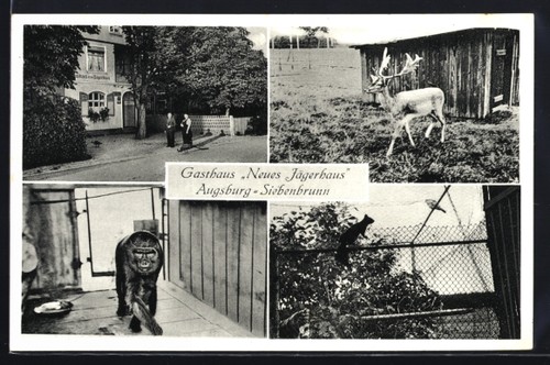 Augsburg siebenbrunn - ak, augsburg-siebenbrunn